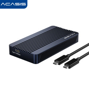 Vỏ SSD ACASIS USB4.0 M.2 Thunderbolt 40Gbps với cáp Thunderbolt 4 C đến C Vỏ SSD Thunderbolt Phiên bản nâng cấp TBU405 có quạt