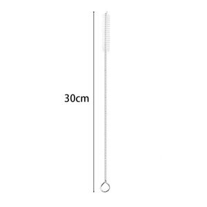 YESMILE 1Pcs Straight Bent Stainless Steel Straws Drinking Silver Replacement Straw Durable Reusable Cup Straw for Stanley 30oz 40oz Tyeso Cup