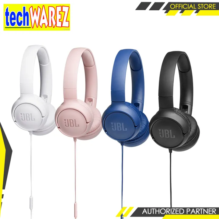 JBL Tune 500 (T500) Headphones with In-Line Mic Lightweight