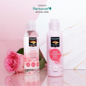 Paket Herborist Cleansing Milk & Rose Water
