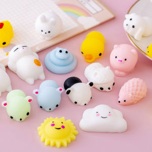 10pcs Cute Pinching Toys Venting Stress-relieving Toys Non-defrmation Fun Relaxation New Gadgets