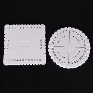 [fenggongshuode] Round Square Handmade Beading Cord Disk Braiding Plate DIY Braided Braided Rope