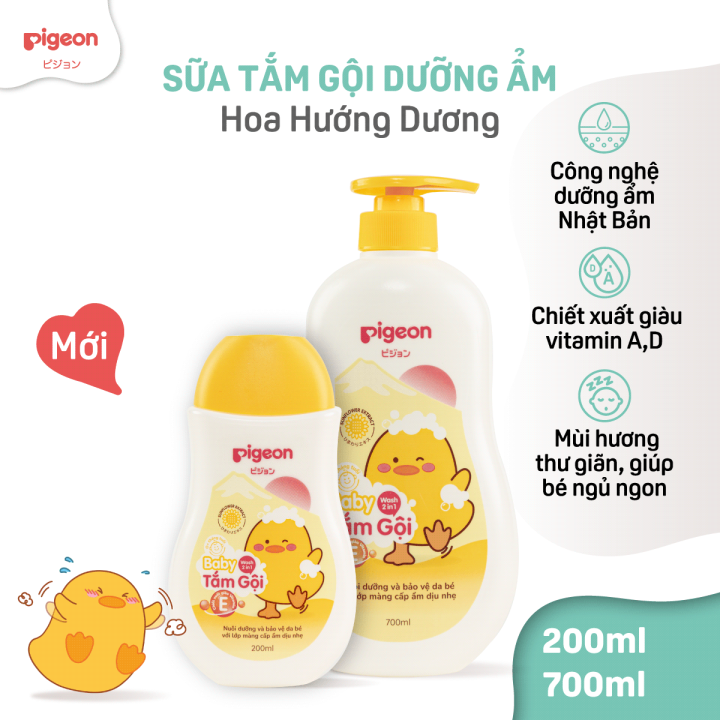 [TẶNG 1 CHAI 700ML KHI MUA SỐ LƯỢNG 2 CHAI]Sữa Tắm Gội Dưỡng Ẩm Cho Bé ...