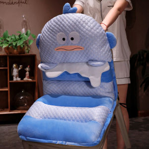 Ice bean integrated cushion chair cushion fart cushion office lazy bedroom living room sofa chair student summer