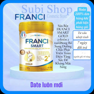 Sữa Bột FRANCI SMART GOLD  2+(trên 2 tuổi) 800g Bổ Sung Dưỡng Chất Phát Triển Toàn Diện Tăng Sức Đề Kháng Mắt Sáng