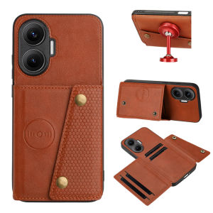 Luxury Leather Wallet Case For Xiaomi Poco F7 Pro F7Ultra Card Holder Slots Back Cove for PocoF7 Ultra Pocco Poko Little F7Pro