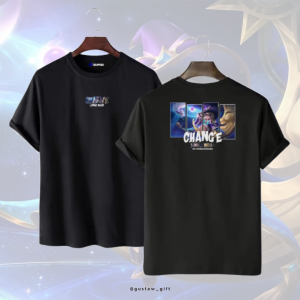 GG T-Shirt CHANGE skin Lunar Magic Mobile Legends Kaos Custom Katun Slim-fitting Combed Distro