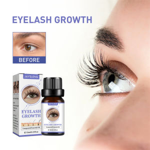 SeaFlaker | 【3PCS】Jaysuing Eyelash Growth Enhancer Natural Lash Eyelash Serum Mascara Eyelash Serum Lengthening Eyebrow Growth Longer 10ML