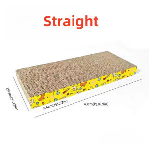 Cat Scratcher Cardboard Toy Cat Scratch Pad High-density Durable Cat kitten Scratching Cardboard