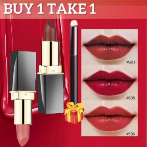 Trotinic  【COD】🔥Free Gift🔥NAYOU Lipstick Matte Long-lasting Waterproof Non-fading Lip Glaze Smooth And Delicate Hydrating Silky To Push AwayNon Stick Cup Tomato Color Lip Makeup