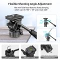 SmallRig 72" Chân máy du lịch nhẹ có thể gập lại Monopod có đầu chất lỏng (Tải tối đa 3kg) Chân khóa núm hợp kim nhôm Chiều cao có thể điều chỉnh từ 43cm đến 188cm để phát trực tiếp Vlogging Máy ảnh Dslr Điện thoại di động 3760. 