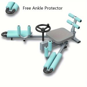 Professional Leg Stretcher Split Machine for Dancers Flexibility Training Equipment Large Degree of Stretch Durable Blue - Home Gym & Dance Studio Essential
