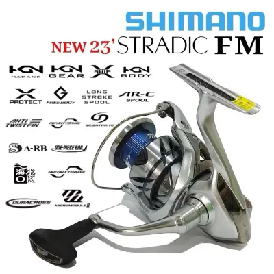2023 SHIMANO STRADIC FM SPINNING REEL WITH FREE GIFT
