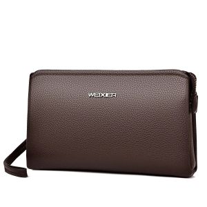 New Arrival Mens Clutch High-Quality Business Solid Color Purse for Men handbags mens bag men wallet bolsos hombre clutch sac2026