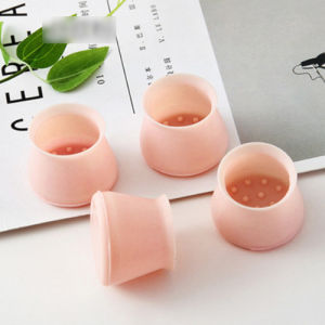 Alas Pelindung Kaki Meja Kursi Silikon Anti Slip Gores 1 Set Isi 4