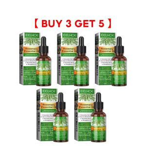Eelhoe Rosemary Hair Growth Essential Oil Anti Hair Loss Fast Regrowth Essence Aromatherapy Repair Damaged Frizzy Thinning Scalp Hair-restorer Dense Hair Growth Serum