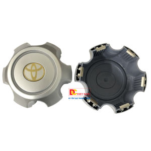 Logo chụp mâm ốp lazang bánh xe ô tô Toyota Land Cruiser Prado 2002-2009 TY-044