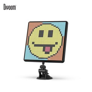 Màn hình Led trang trí Pixoo Max 32x32 pixel Divoom hiển thị đồng hồ đồng bộ tin nhắn thông báo - BH 12 tháng 1 đổi 1