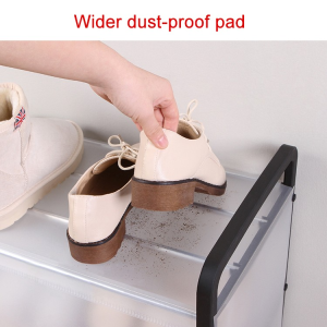 Home storage shoe cabinet steel pipe dormitory shoe rack shoe cabinet Dustproof/waterproof