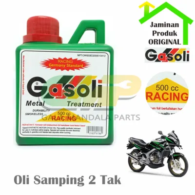 Gasoli Oli Samping 2T Super Sporty G1000 Racing Smokeless 2 Tak 500ml
