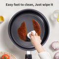 14/16/18cm Non-stick Mini Frying Pan With Handle Steak Fried Eggs Compact Skillet Less Oil Stir-fry Wok Suitable to any Stoves Kitchenware for Induction Cooker Natural Gas. 