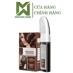 Dầu gội phủ bạc dưỡng tóc Weilaiya Color Conditioner màu nâu đen 100ML