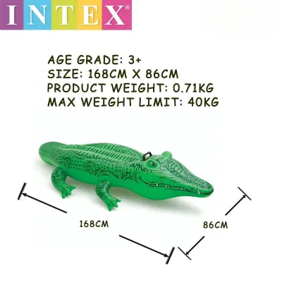 Ready Stock INTEX Giant Animal Pool Float Inflatable Ride On for Kids s