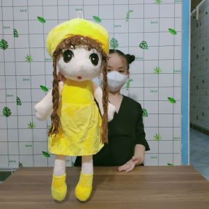 Đồ chơi Búp bê Chibi cute giá rẻ búp bê Chibi nhồi bông nhiều màu size lớn 60cm mẫu mới dễ thương bé gái