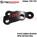 TRC Racing CNC Sniper 150 155 Brake Caliper Bracket Front And Rear 2Pot 4Pot 203mm 245mm 267mm Disc. 