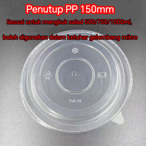 50Pcs kraft paper bowl disposable kraft paper bowl fruit salad bowl with lid food packaging container box paper bowl packaging box environmentally friendly microwaveable 500ml 750ml 1000ml
