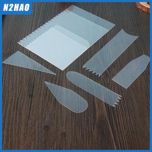 N2HAO 9 Pcs Cake Scraper Cream Spatula Cake Cutter Pastry Mold Baking Decorating Tools