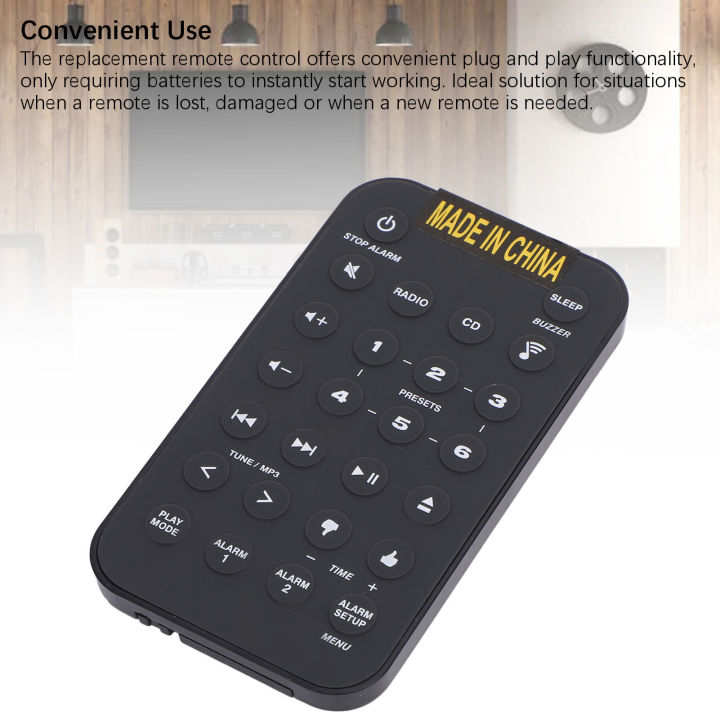 Remote Control Replacement Remote Control Sturdy Complete Function for ...