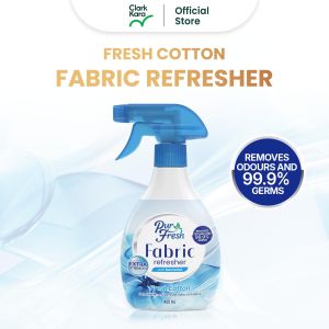 Purfresh Fabric Refresher 400ml Odor Eliminator Fabric Spray (Multi-purpose Air Freshening Spray For Unwashables ) Long Lasting Clothes Fragrance Spray