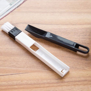 BOSSLU Sapu Mini Pembersih Selah Celah 2in1 / Kuas Pembersih keyboard Jendela Set Kuas Sekop