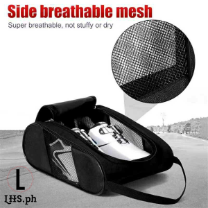 LHS 1pcs Shoe Bag Outdoor Waterproof Sports Shoe Bag Mesh Breathable Mens And Womens Shoe Storage Bag