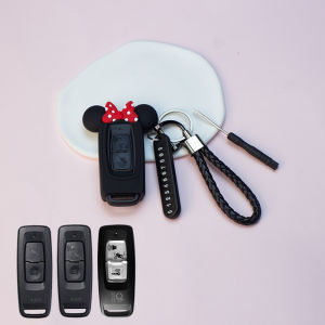 Cartoon bow cover for honda vision pcx160 vario160 Scoopy2023 click 125/160 SH mode remote keyless casing