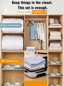 Micro Thick Extra Large Compression Bag Easy Organizer Bag Lasting Lightweight Upgrade not Easy to Tear