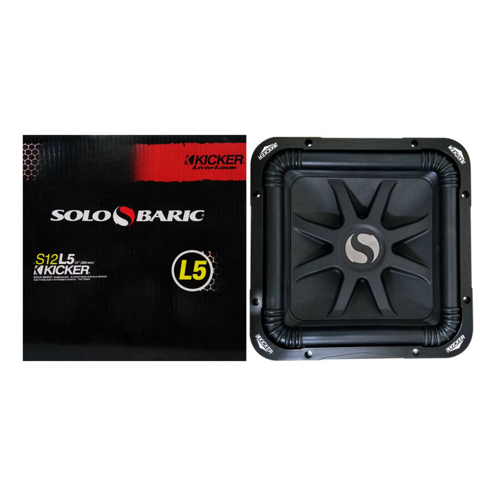 S12 L5 Solo Baric Kicker Subwoofer 12