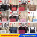 Coach 36658 58293 91381 29547 Reversible City Tote In Signature Canvas With Removable Pouch Women Shoulder Handbag. 