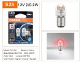 Đèn hậu (phanh, stop) Led Osram S25 P21/5 - Bảo hành 2 năm. 