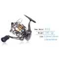 Reel Pancing Mini 500 800 1000 Series Spinning Fishing Reel 4.3:1 12+1 Ball Bearing Full Metal COD. 