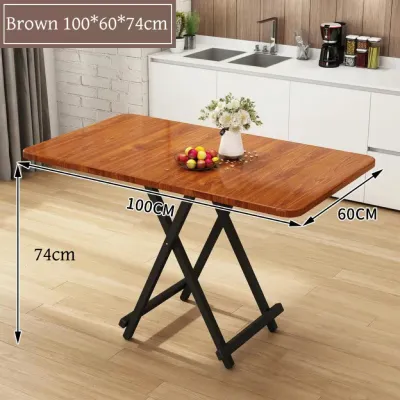 Folding Table and Chair Set for Small Spaces Dining Table Kitchen Foldable Table Apartment Furniture