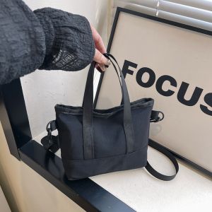 XINGG39 Nhanh khô Túi đeo vai ni lông Di động Harajuku Túi đeo chéo nam Xu hướng mới Màu trơn Túi đựng điện thoại di động