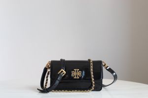 （TORY BURCH） sling bag britten series strap organ bag chain shoulder bag crossbody bag brand bag handbag for women bag