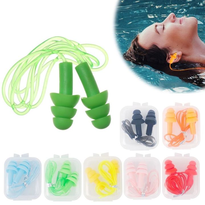 MOMANTON Water Sport Waterproof Sound Insulation Nasal Protection Swimming Accessories Hearing