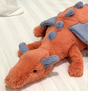 [Authentic]JELLYCAT2024 New Soft New Color Changing Persimmon Dragon Toy
