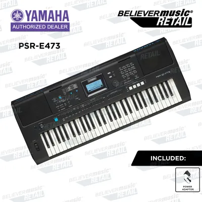 Yamaha PSR-E473 61-key [With Keyboard Adapter]