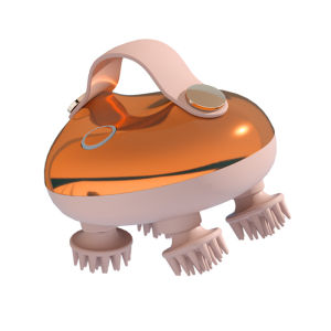 Hengfa Lina Electric Head Massage Instrument Red Light Therapy Kneading Hair Growth Scalp Massager Anti Stress Head Hair Massage Claws Cat