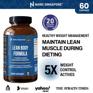 Weight Loss Lean Body Formula w/ 5 Powerful Ingredients max Weight Loss Slimming Diet Fat Burner (60 caps)