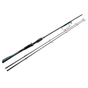 [Trainfis】Grandmasterii 2 đầu cần câu sức Carbon hoàn toàn ml/M 1.8m/2.1m Thanh Baitcasting BC cần câu cần dạng sợi 10-25LB/6-35g